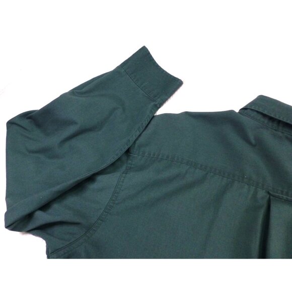 Mack Trucks Bulldog Diesel Trucker Basics Mens Button-Down Shirt Green Lrg - Picture 6 of 7